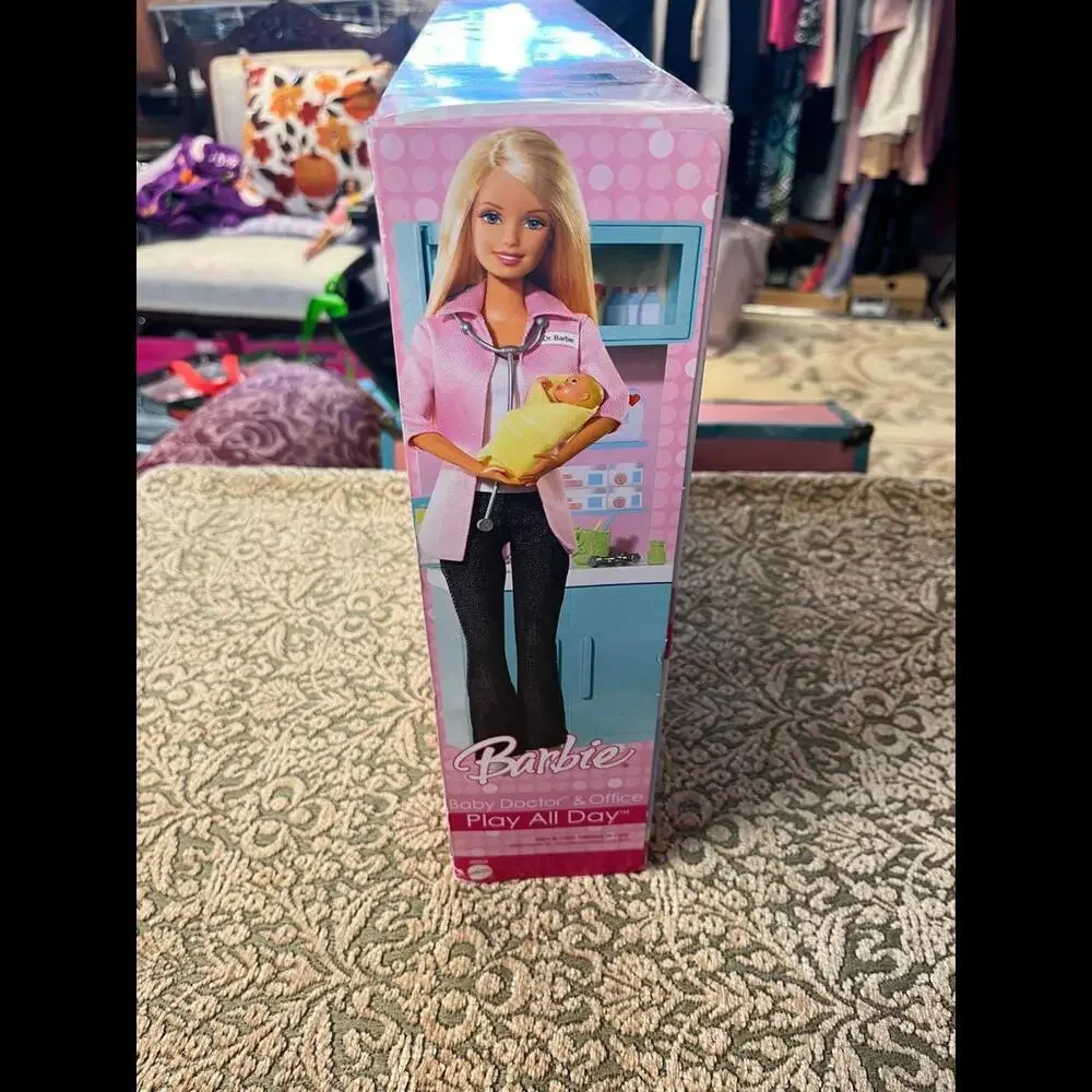baby doctor and office play all day‎ barbie